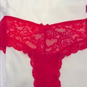 Lace Mesh Satin Panty Bikini Cheeky Very Sexy Sz S